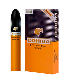 Xì gà Cohiba Piramides Extra hộp 3 điếu tubos