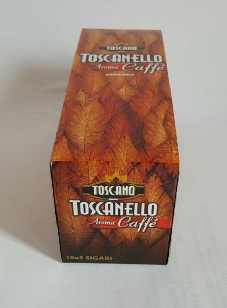 Xì gà mini Italia Toscanello Caffe Rosso hộp 10 điếu