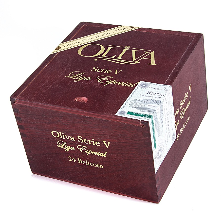 Xì gà Oliva Serie V Belicoso hộp gỗ 24 điếu