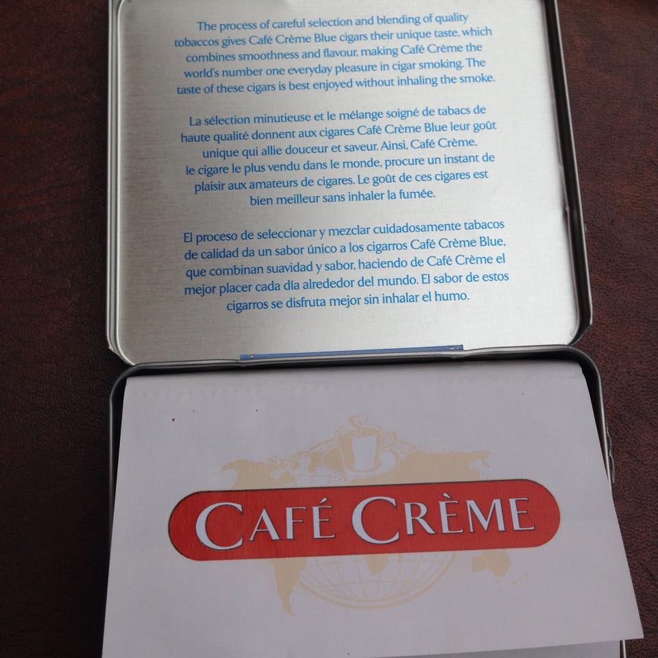Cigar mini Café Crème Blue
