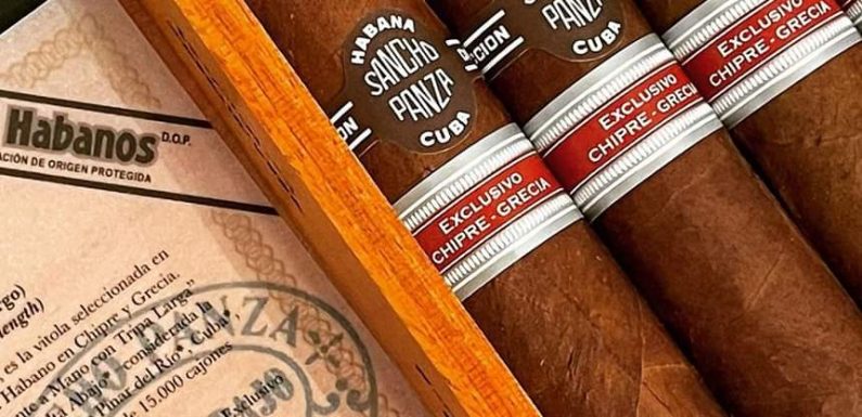 Xì gà Cuba Sancho Panza ΟΜΗΡΟΣ cho thị trường đảo Síp và Hi Lạp