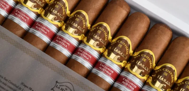 Xì gà Cuba San Cristóbal de La Habana Obispo cho thị trường Áo