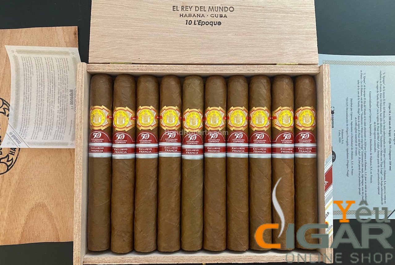 Review xì gà El Rey del Mundo L’Epoque