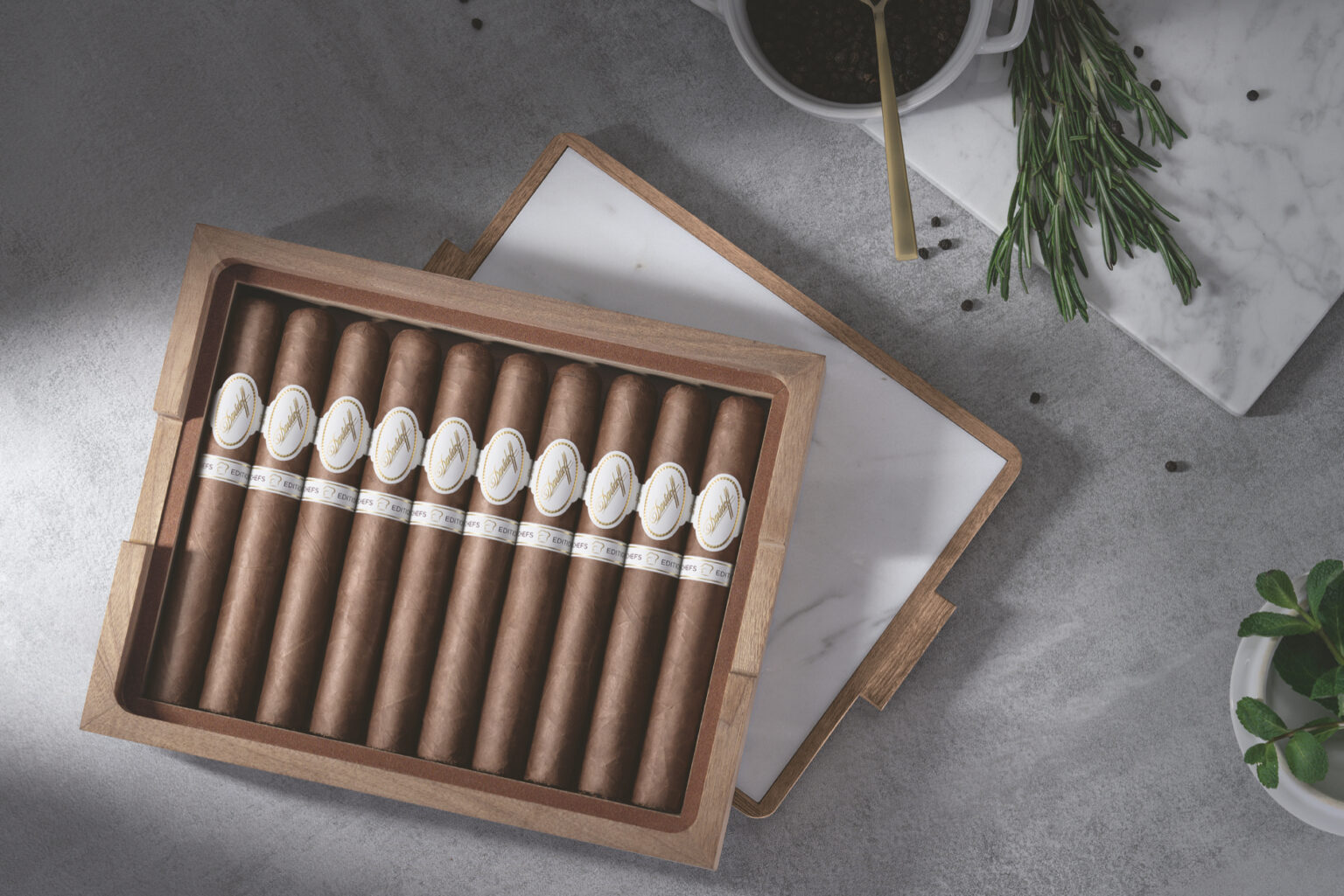 Davidoff Chefs Edition 2025: Phiên bản giới hạn kết hợp 11 sao Michelin