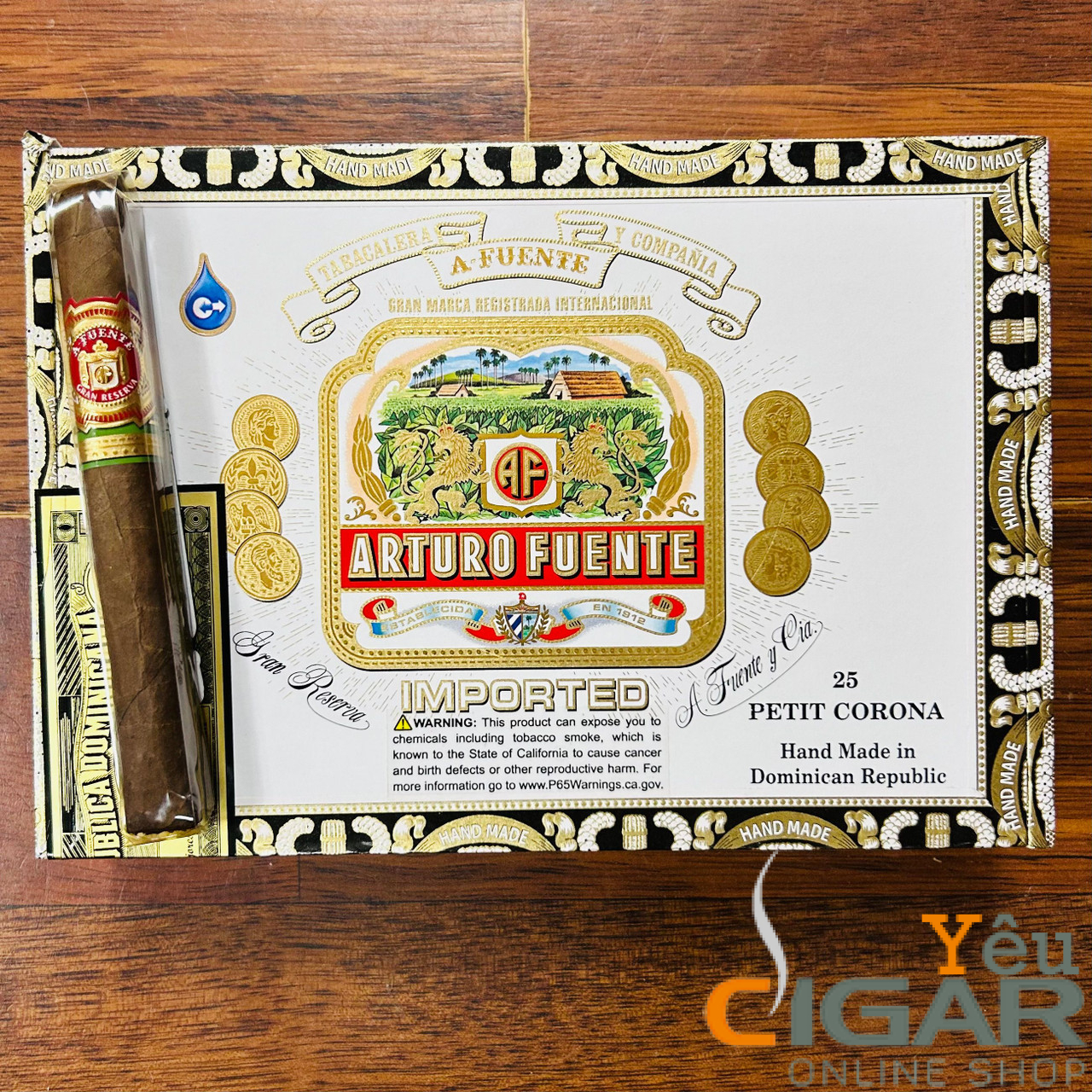 Review xì gà Arturo Fuente Petit Corona