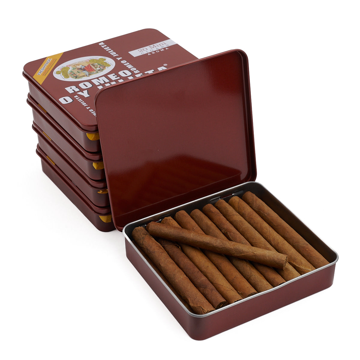 Romeo y Julieta 1875 Mini Aroma Red – Cigarillo Dominican tiện lợi