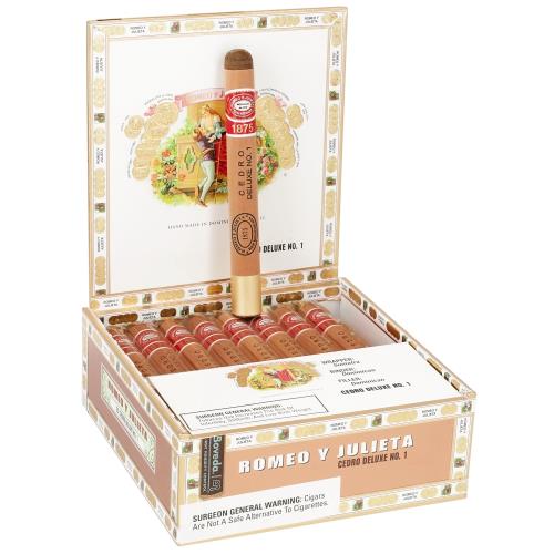 Romeo y Julieta 1875 Cedro Deluxe No.1 – Lonsdale Dominican bọc tuyết tùng
