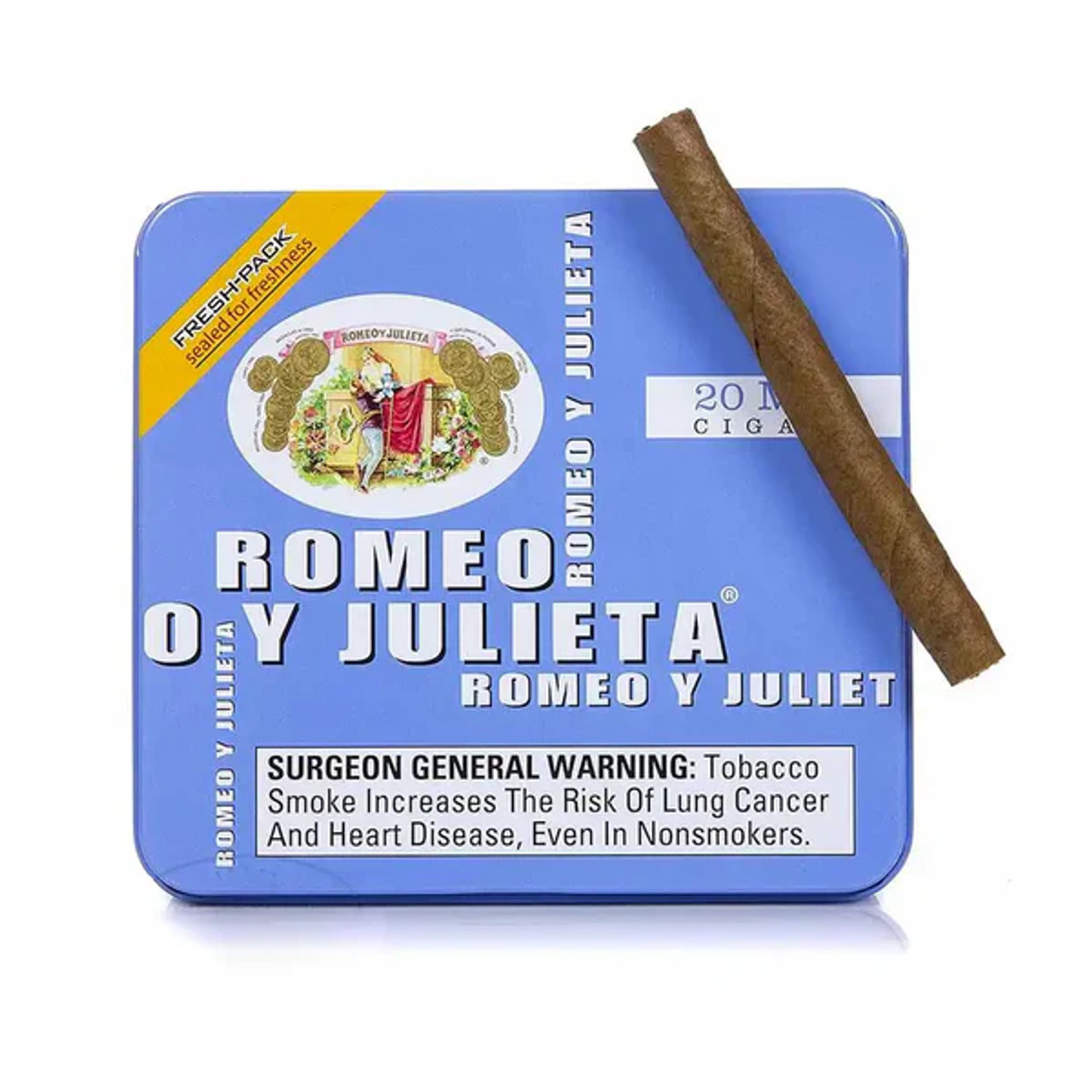 Romeo y Julieta 1875 Mini Mild Blue – Cigarillo Dominican siêu nhẹ