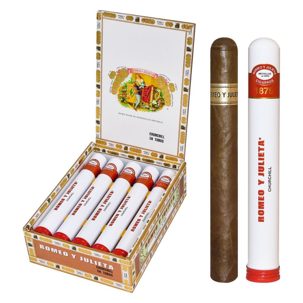 Romeo y Julieta 1875 Churchill Tube – Churchill Dominican cổ điển