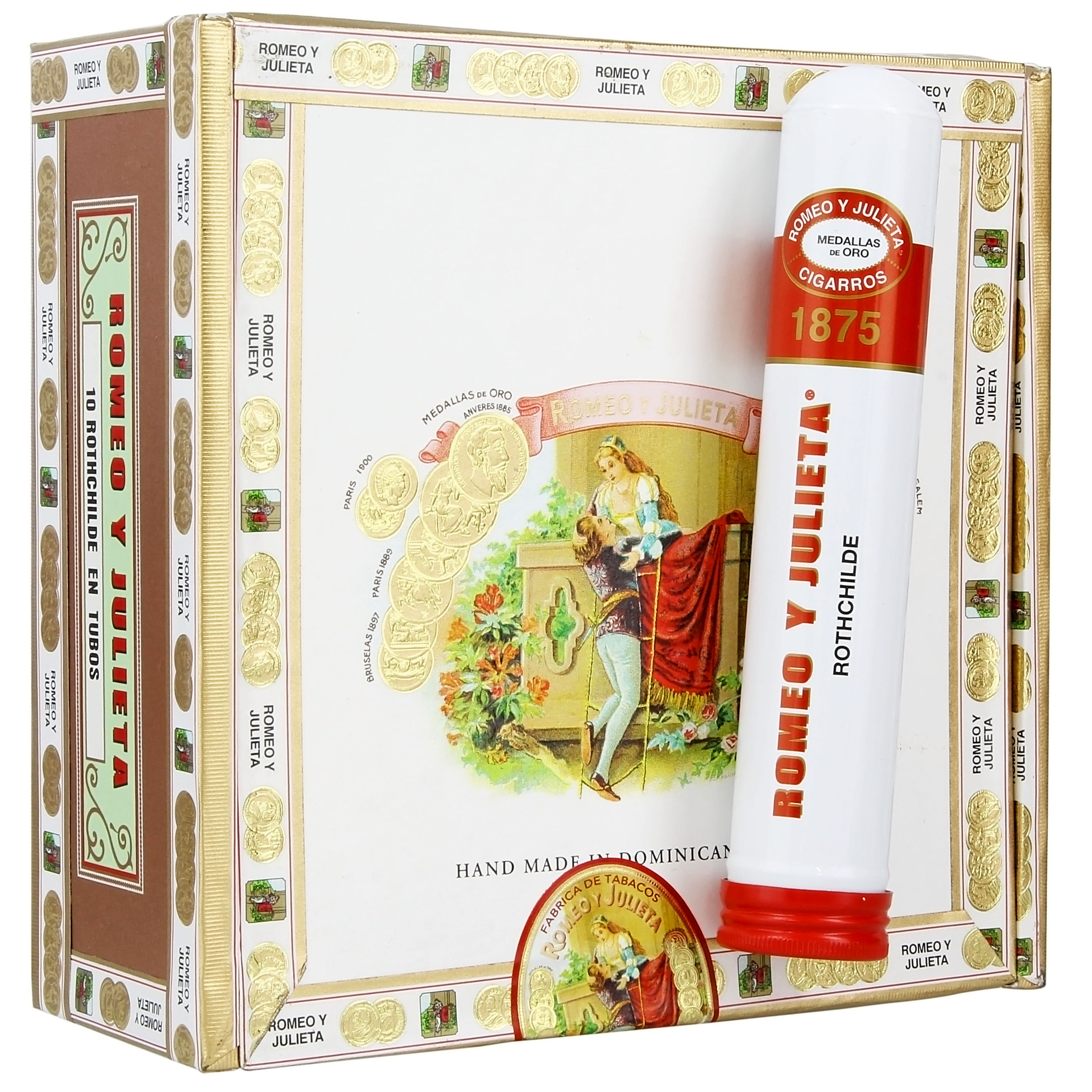 Romeo y Julieta 1875 Rothchilde en Tubo – Robusto Dominican cổ điển