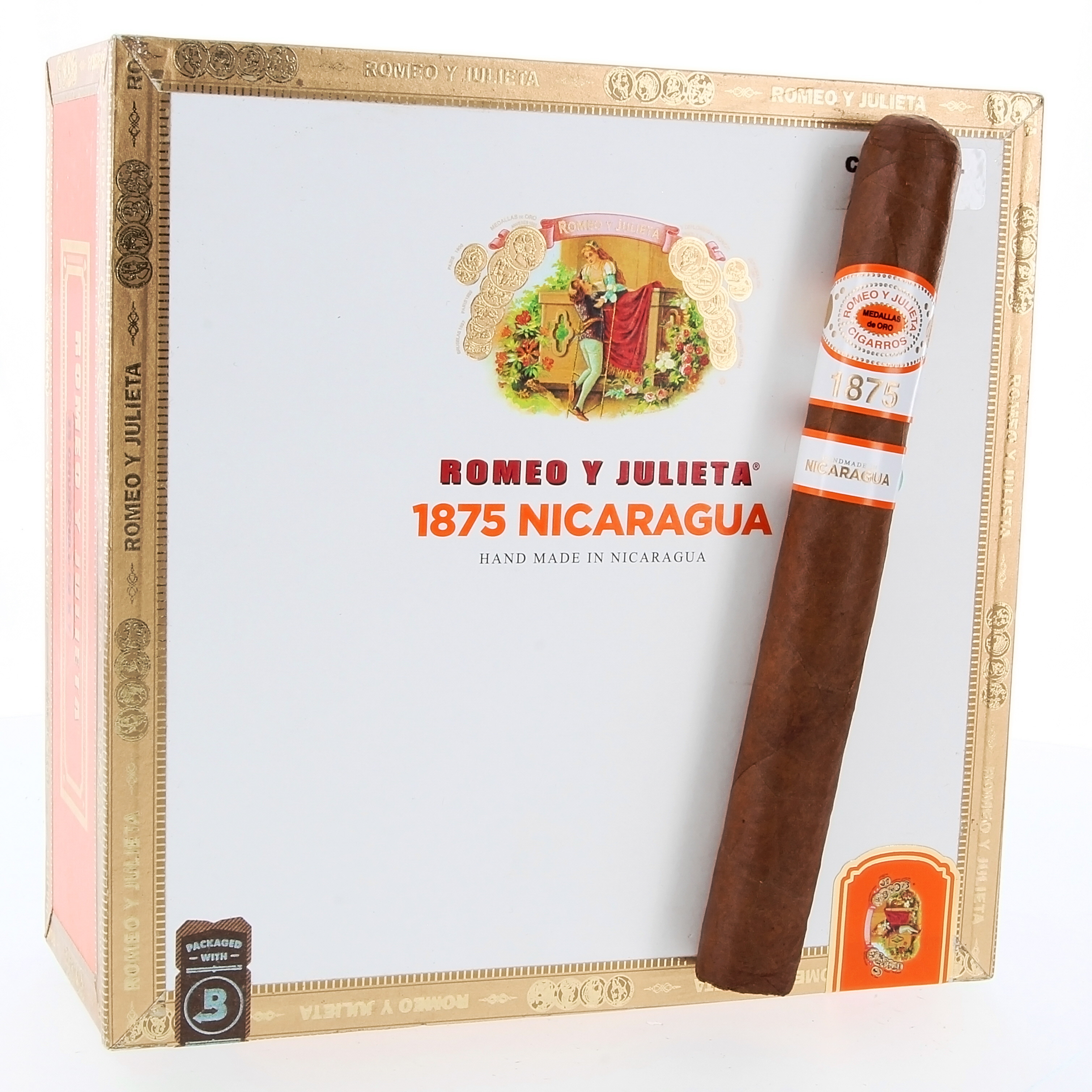 Romeo y Julieta 1875 Nicaragua Churchill – Sự tinh tế của Nicaragua trong dáng Churchill 7×52
