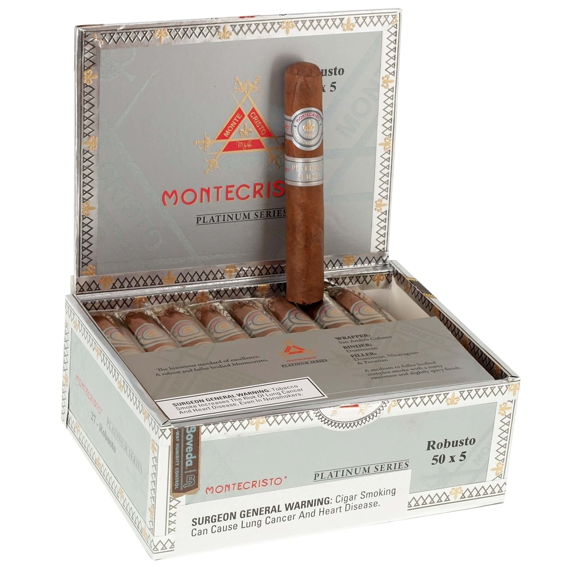 Xì gà Montecristo Platinum Robusto
