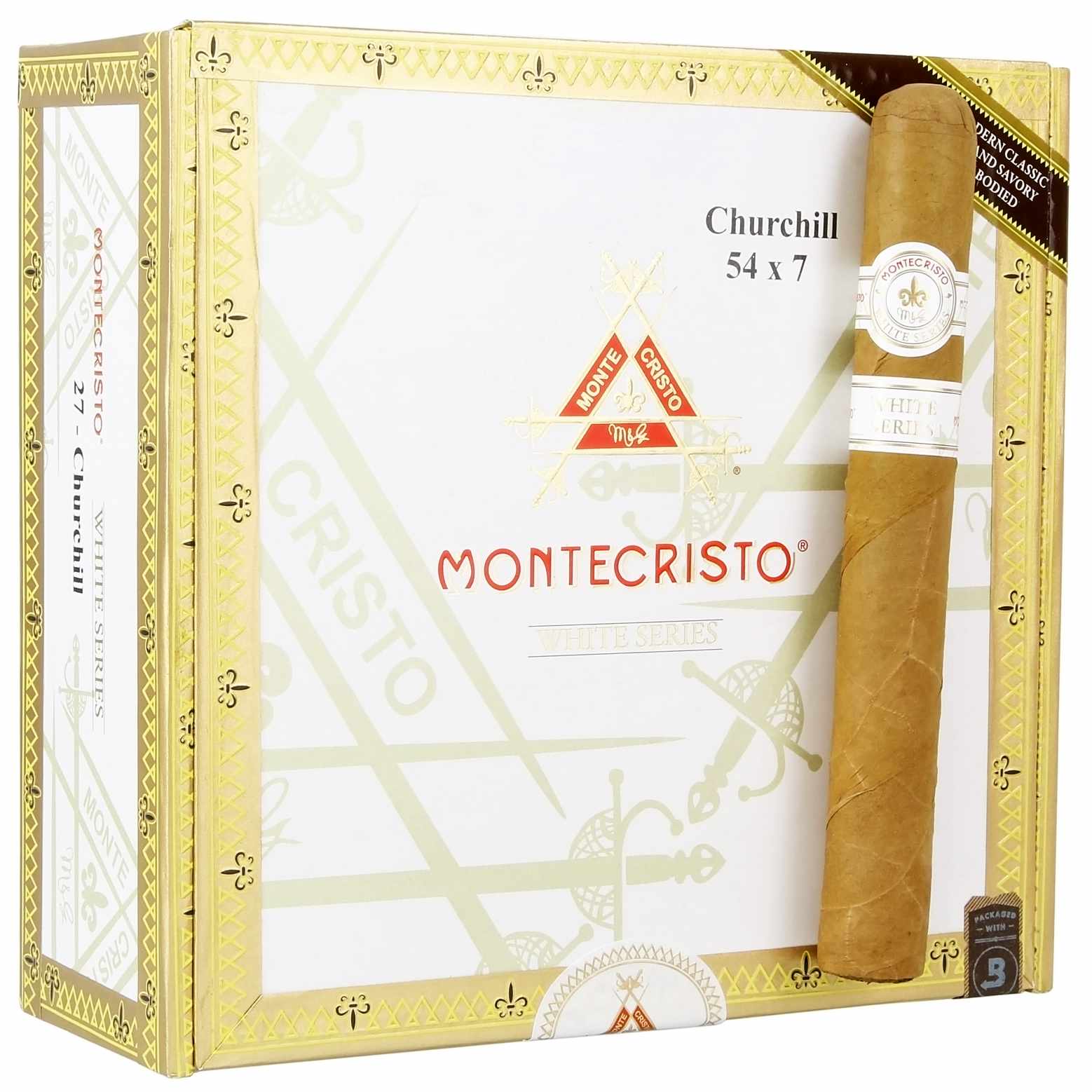 Xì gà Montecristo White Churchill 7x54 hộp 27 điếu