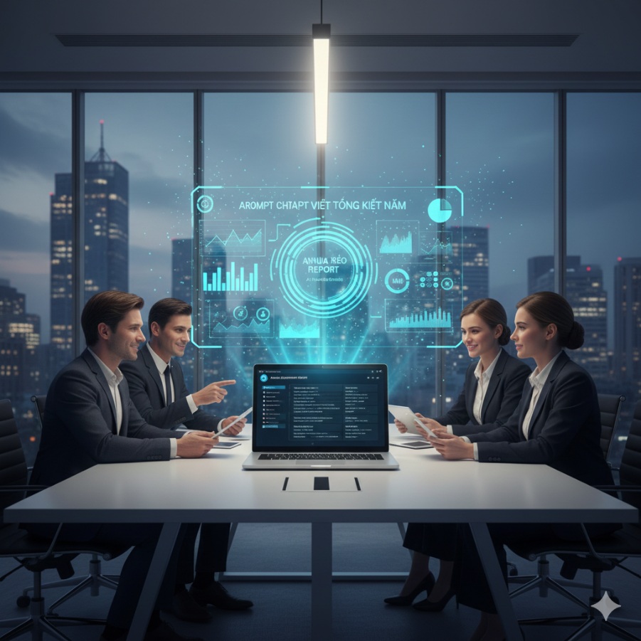 Prompt ChatGPT viết Báo cáo Tổng kết Năm của phòng ban (Annual Department Report) Prompt ChatGPT viết Báo cáo Tổng kết Năm của phòng ban (Annual Department Report)