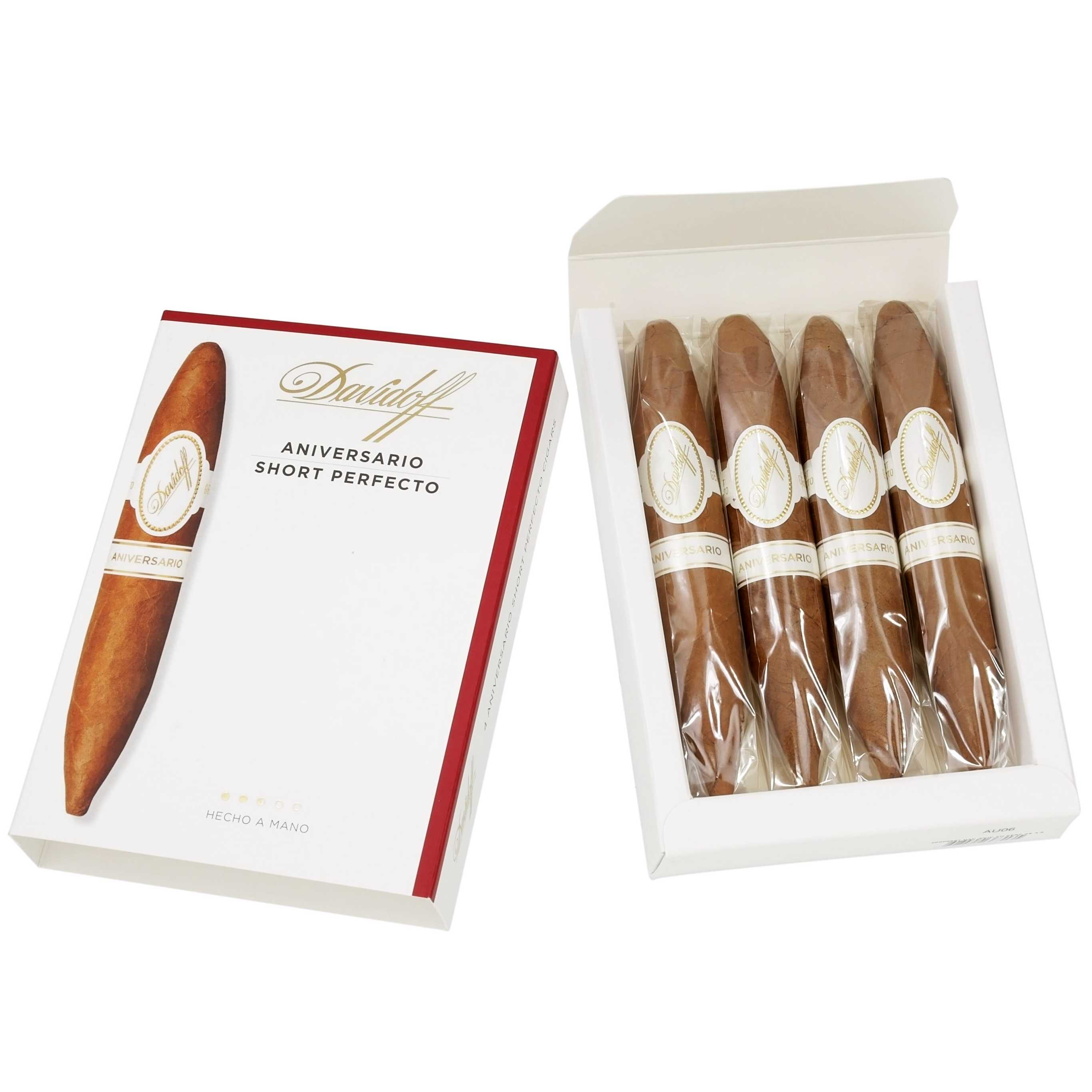 Xì gà Davidoff Aniversario Short Perfecto đóng hộp giấy 4 điếu
