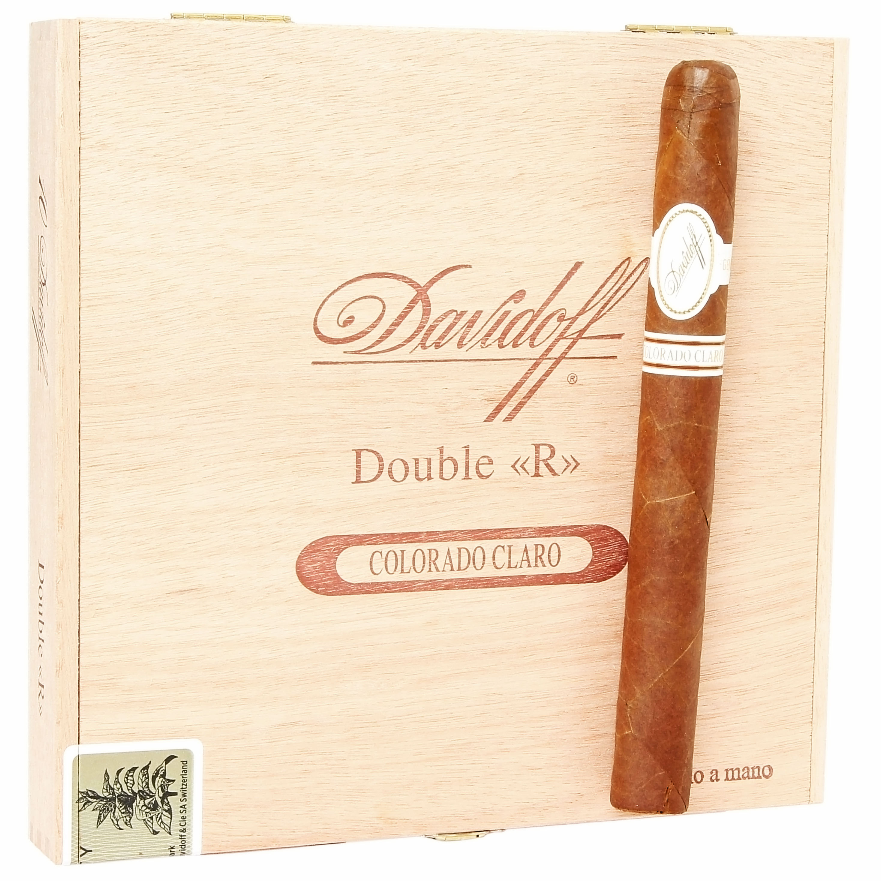Davidoff Colorado Claro Double R 7½× 50 – Sắc Colorado hiếm, phức tạp và đầy chiều sâu Review xì gà Davidoff Colorado Claro Double R