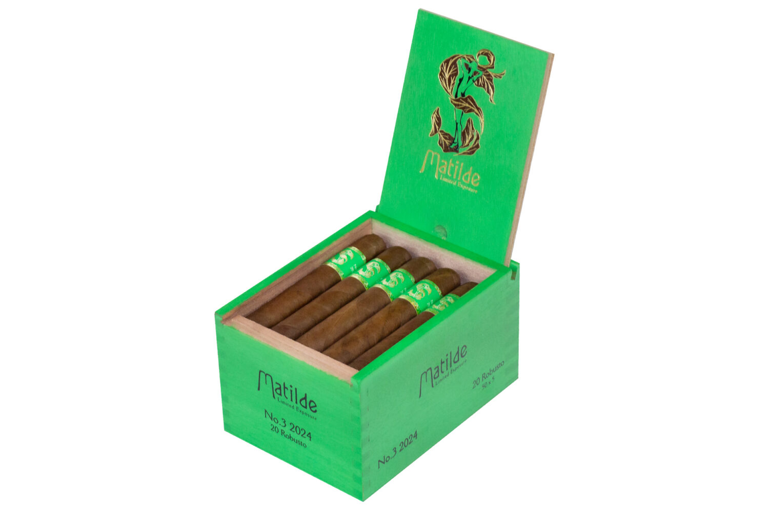 Matilde Limited Exposure No. 3: phát hành 3 vitola, giới hạn tối đa 350 hộp mỗi kích thước