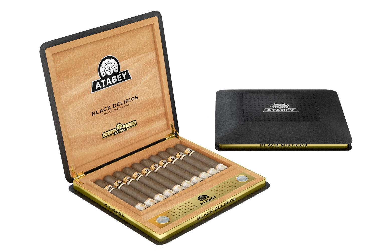 Atabey Black Delirios Travel Humidor Vận Chuyển Toàn Quốc