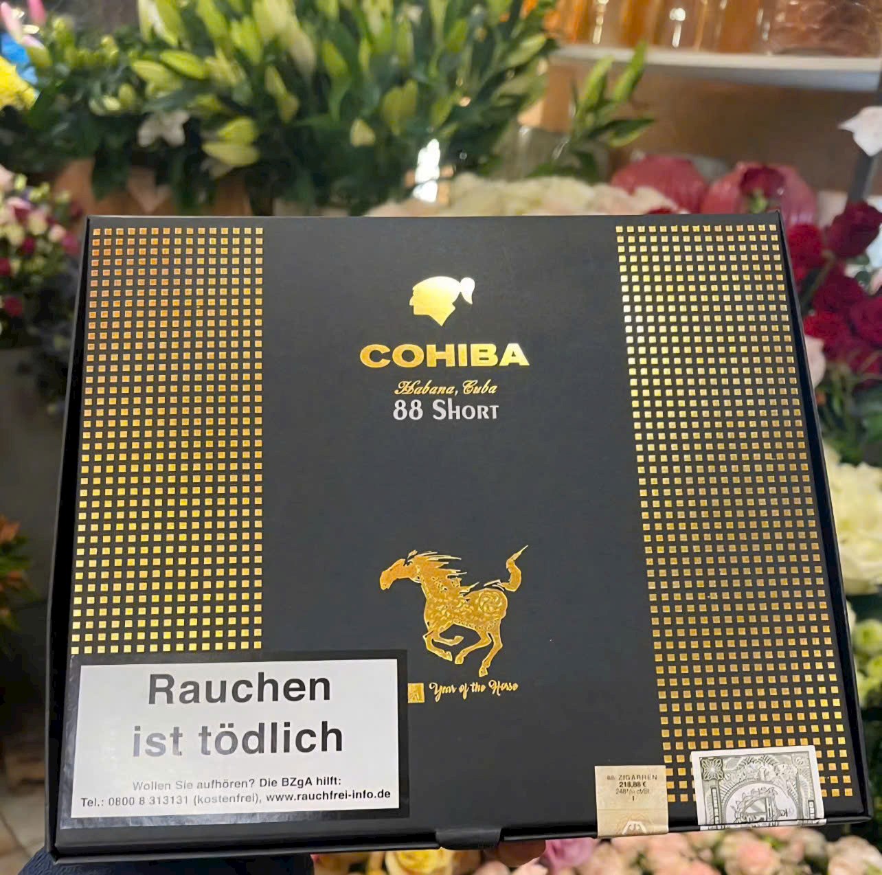 Humidor Cohiba Short 88 Year of the Horse