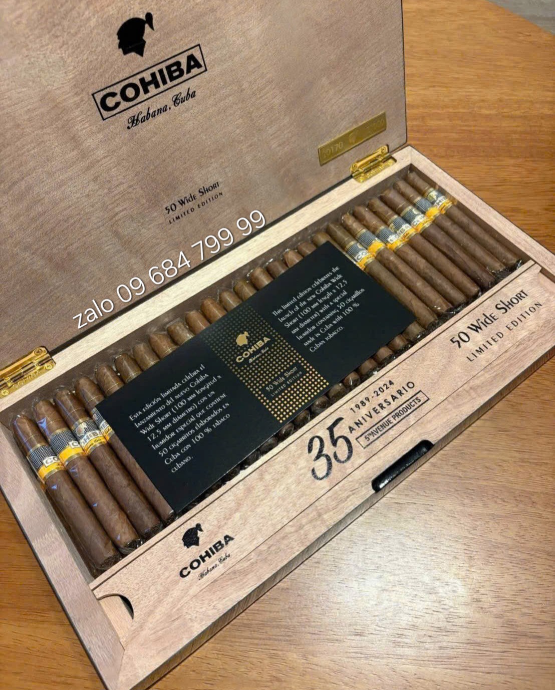 Cohiba Wide Short 50 Limited Edition – Phiên Bản Giới Hạn Có Đáng Sưu Tầm? Review Cohiba Wide Short 50 Limited Edition