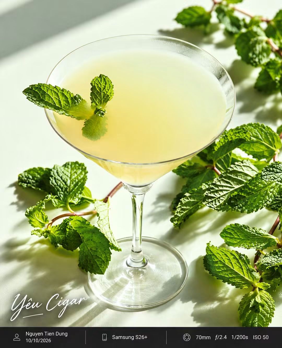 Cocktail Bạc Hà